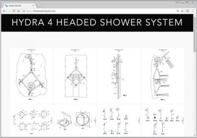 Hydra 4 Head Shower System